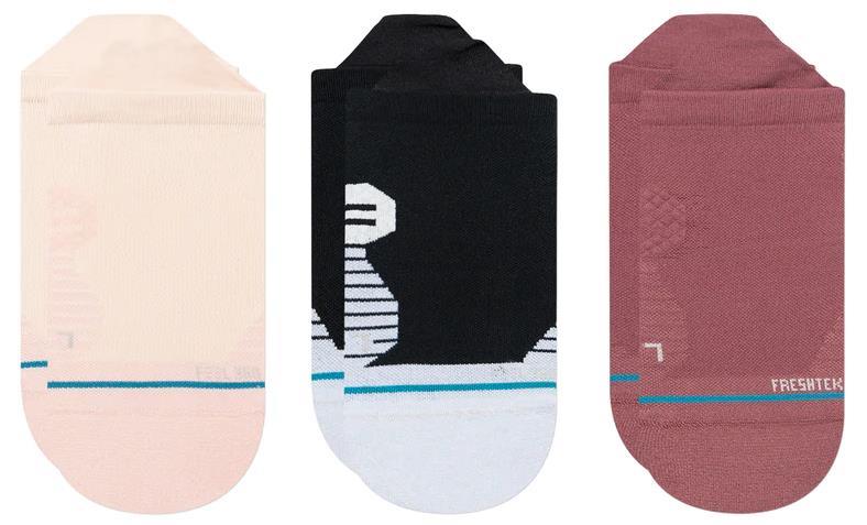 Circuit Tab Socks 3 Pack - Unisex - Rebel Rose 1