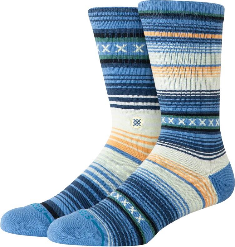 Curren Crew Socks - capri blue 1