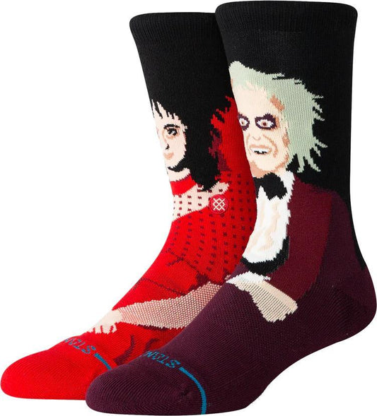 Dearly Beloved Crew Socks - maroon 1
