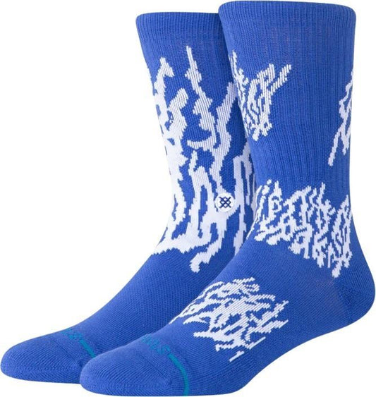 Glacier Crew Socks - cobalt 1
