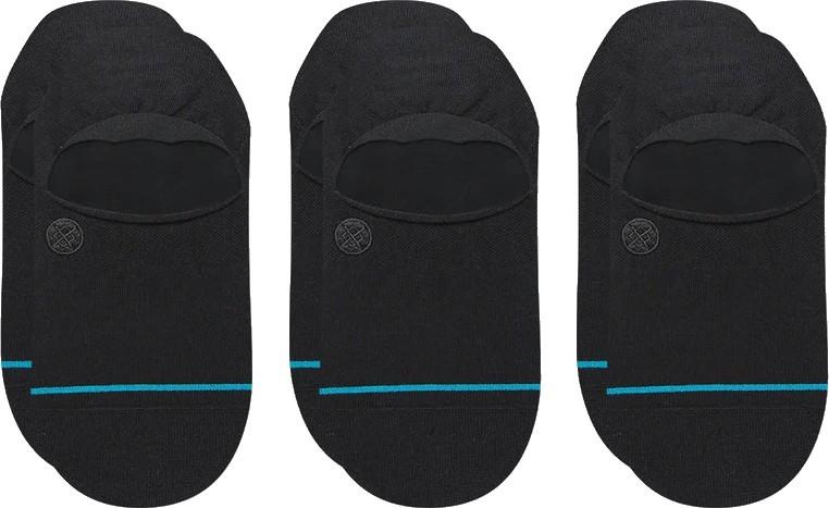 Icon No Show Socks - 3 Pack - black 1
