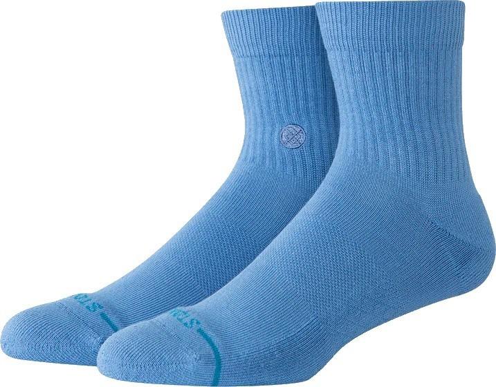 Icon Quarter Socks - capri blue 1