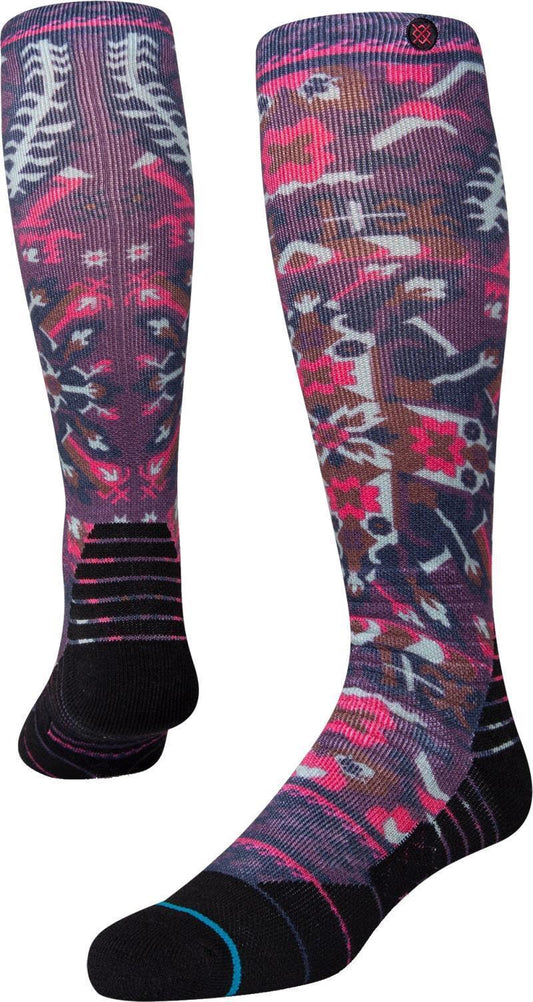 Mandala Mental Socks - Womens - black 1