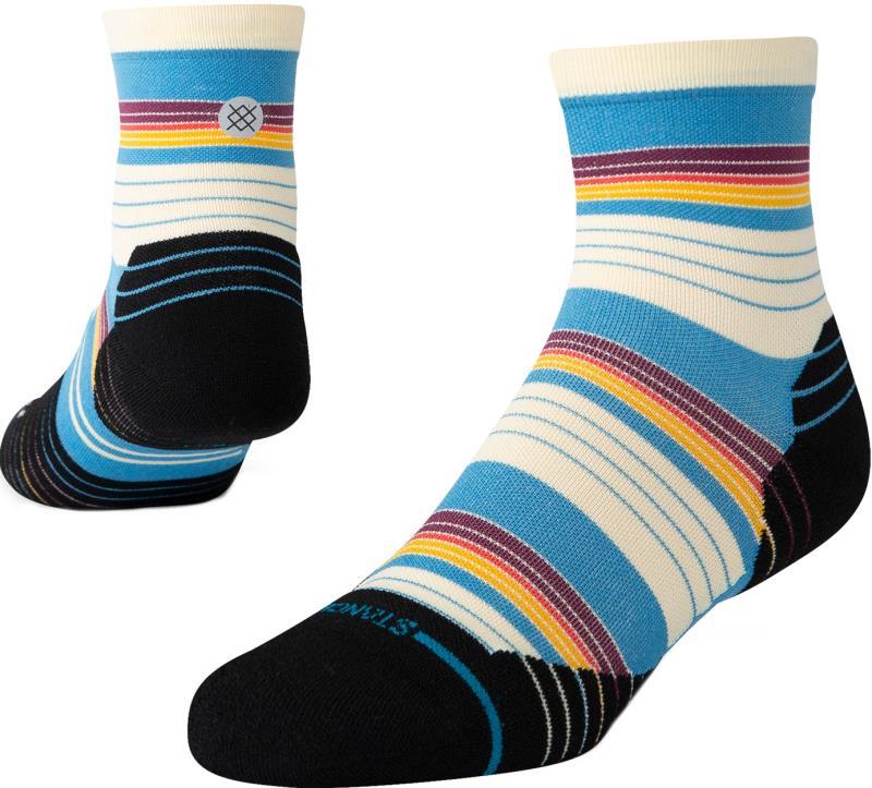 Performance Lightweight Quarter Socks - Unisex - Ralph - Blue 1