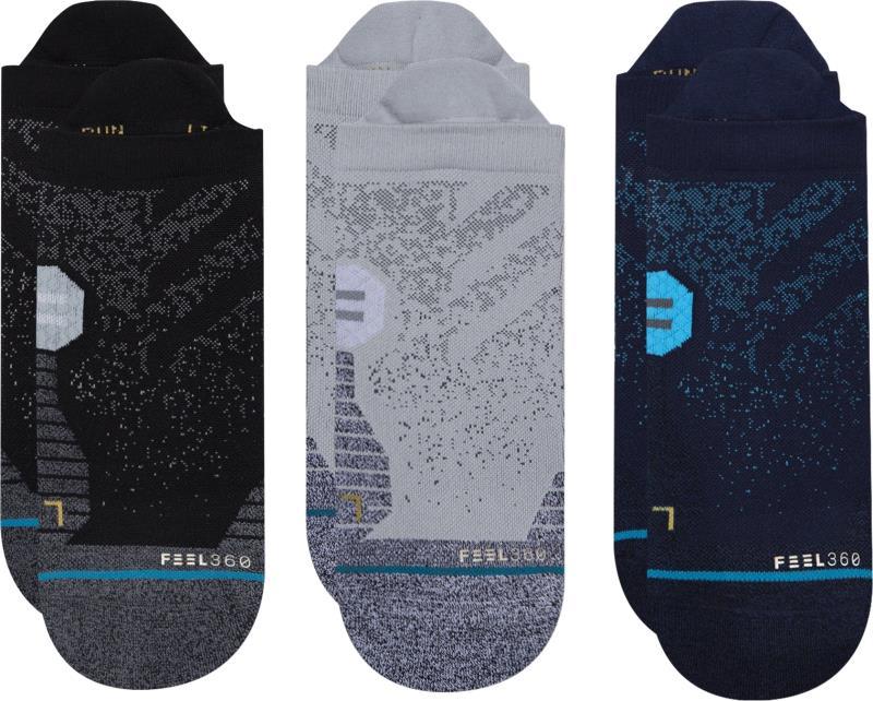 Run All Set Tab Socks - 3 Pack  - multi 1