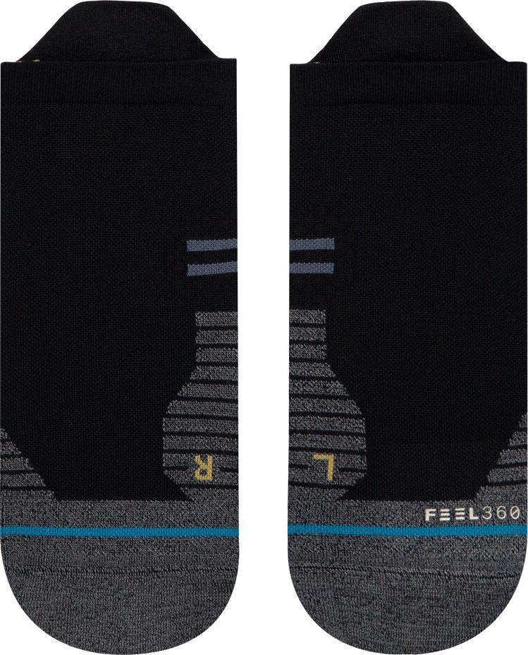 Run Light Tab Socks - Black 3