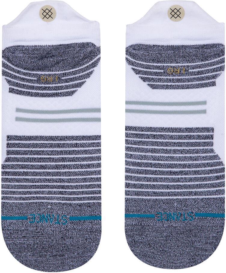 Run Light Tab Socks - White 2