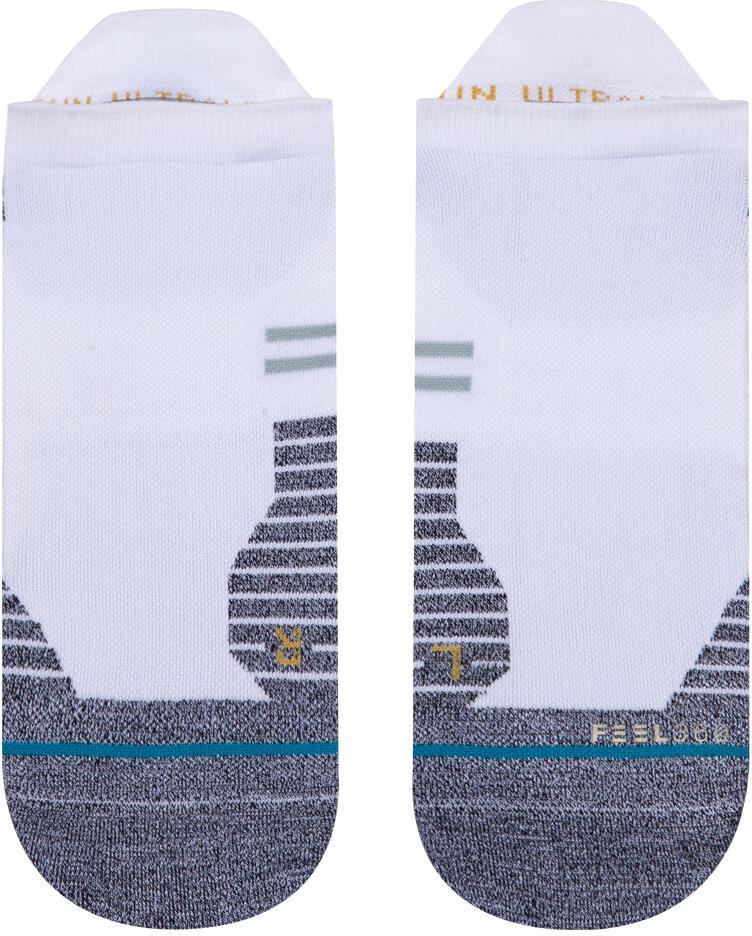 Run Light Tab Socks - White 3