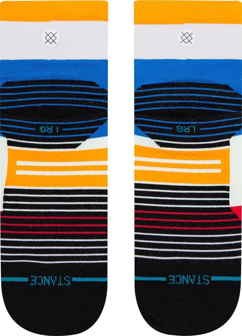 Run Rate Quarter Socks - Grey 3