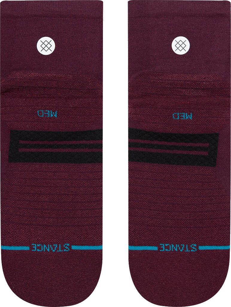 Run Status Socks - Womens - maroon 1