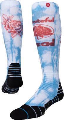 Steal Your Face Snow Socks - Mens - blue 1