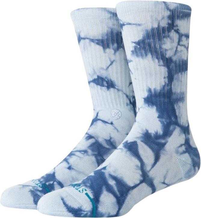 Tied Up Crew Socks - Unisex - Ice Blue 1