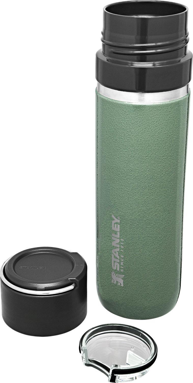 Ceramivac GO Bottle - 709ml / .7L / 24oz - hammertone green 1
