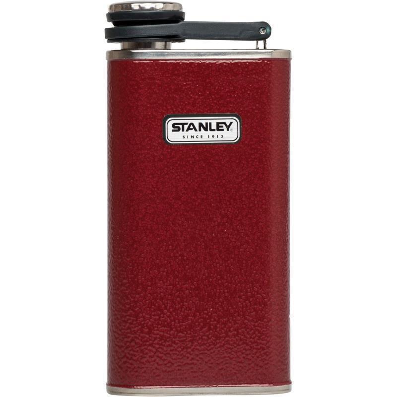 Easy Fill Wide Mouth Flask - 236ml / .23L / 8oz - Hammertone Crimson 3