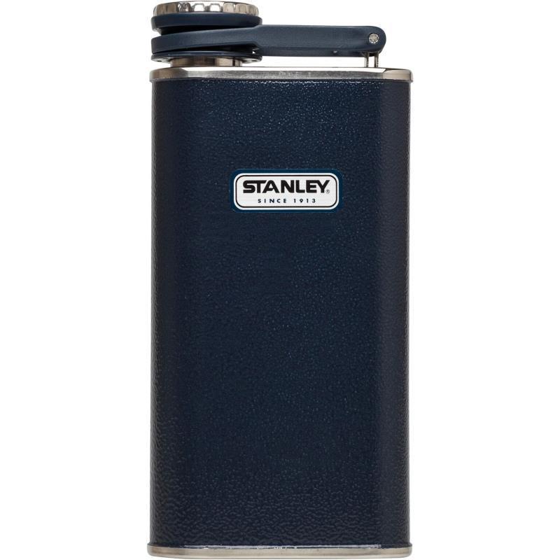 Easy Fill Wide Mouth Flask - 236ml / .23L / 8oz - Hammertone Navy 3