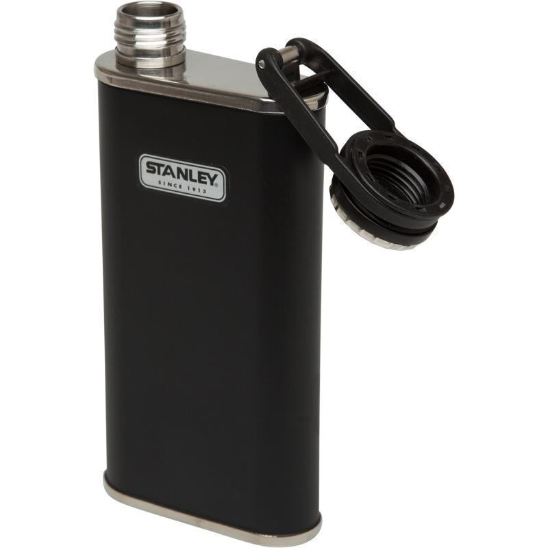 Easy Fill Wide Mouth Flask - 236ml / .23L / 8oz - Matte Black 2