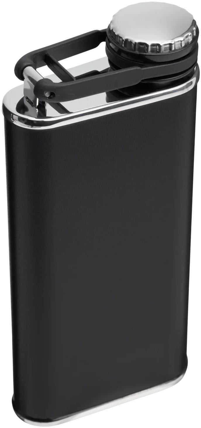 Easy Fill Wide Mouth Flask - 236ml / .23L / 8oz - black 2.0 1