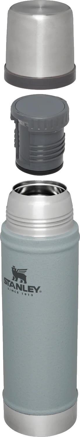 Legendary Classic Bottle - 591ml / .59L / 20oz - Hammertone Silver 2