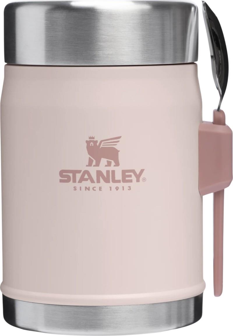 The Legendary Food Jar + Spork - rose quartz 1