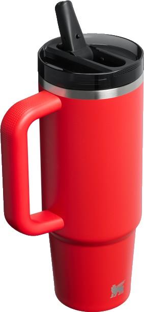 The Quencher ProTour Flip Straw Tumbler - 30 oz - chili black 1