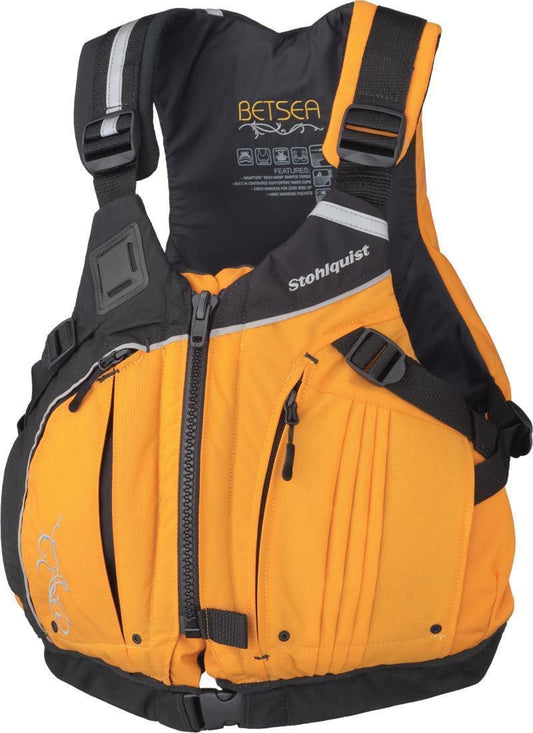 Betsea PFD - Womens - Mango / Black 1