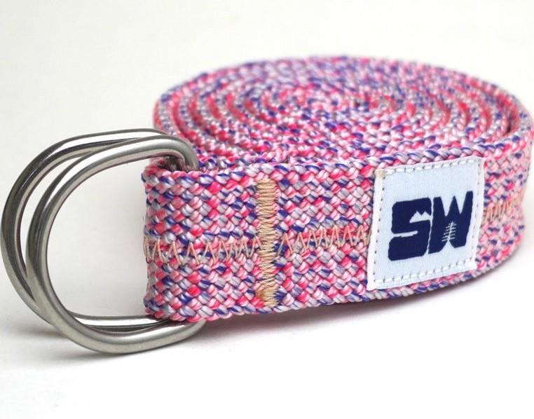 Summit Upcycled Belt - aurora 1