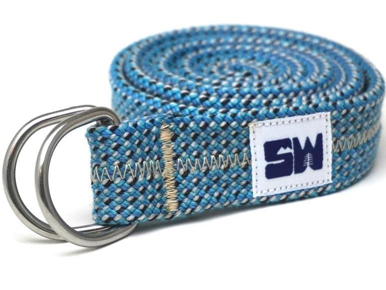 Summit Upcycled Belt - bluebird 1