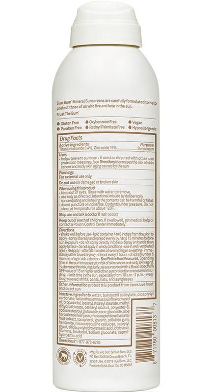 Mineral SPF 50 Sunscreen Spray - 6oz / 170g - Not Applicable 2