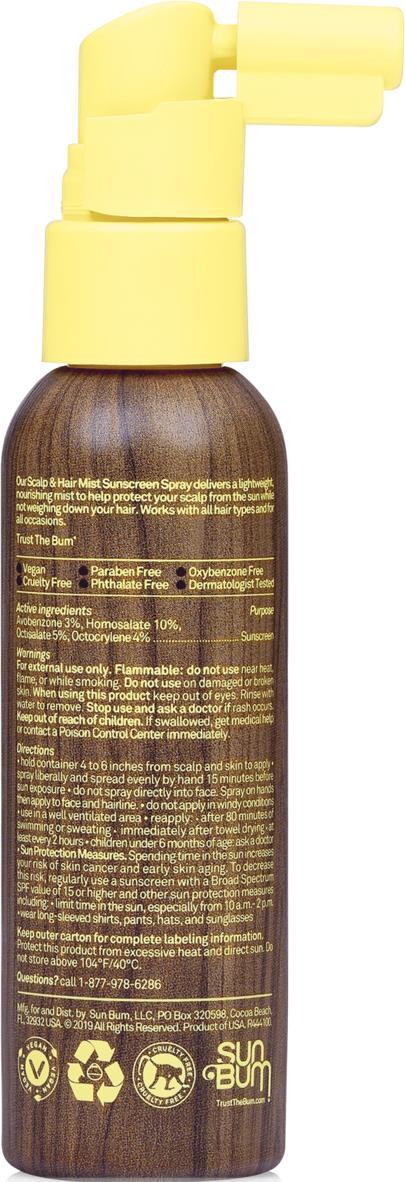 Scalp Mist Spray Sunscreen SPF 30 - 59ml - not applicable 1
