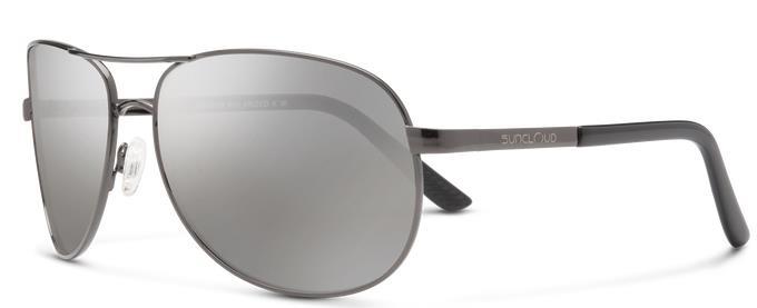 Aviator, Gunmetal Frame, Polarized Silver Mirror Lens - Not Applicable 1