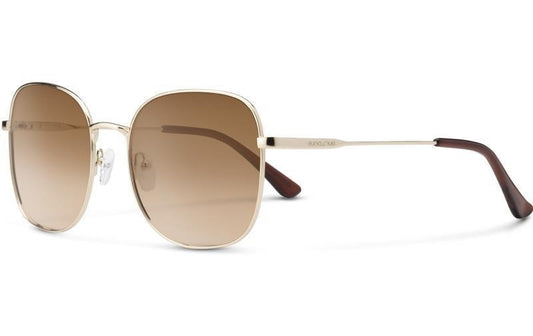 Beverly, Gold Frame, Polarized Brown Gradient Lens - not applicable 1
