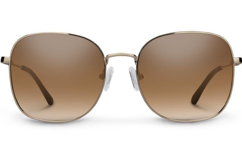 Beverly, Gold Frame, Polarized Brown Gradient Lens - not applicable 1