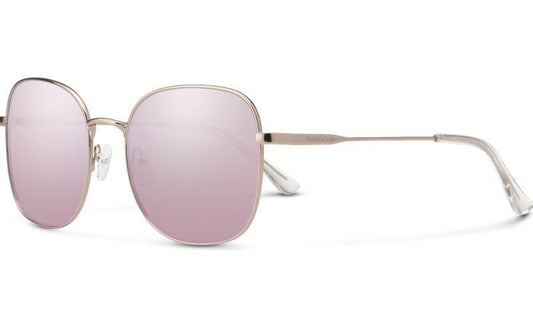 Beverly, Rose Gold Frame, Polarized Pink Gold Mirror Lens - not applicable 1