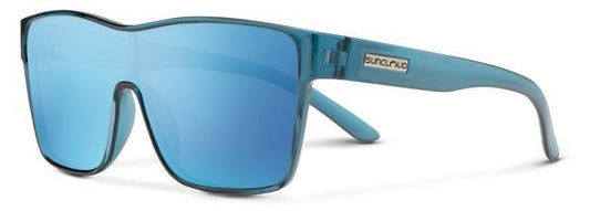Biff, Crystal Marine Frame, Polarized Aqua Mirror Lens - Not Applicable 1