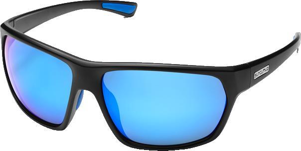 Boone, Matte Black Frame, Polarized Blue Mirror Lens - not applicable 1