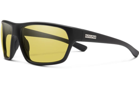 Boone, Matte Black Frame, Polarized Low Light Yellow Lens - not applicable 1