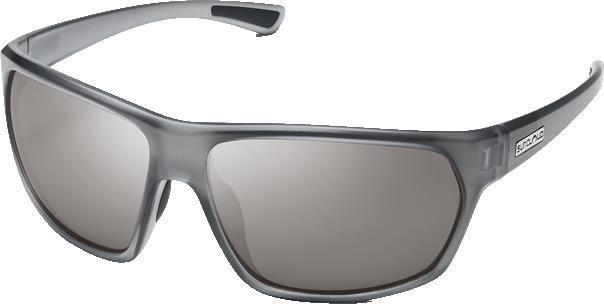 Boone, Matte Silver Gray Frame, Polarized Silver Mirror Lens - Not Applicable 1