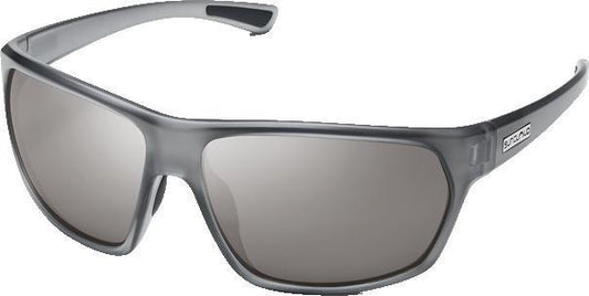 Boone, Matte Silver Gray Frame, Polarized Silver Mirror Lens - Not Applicable 1