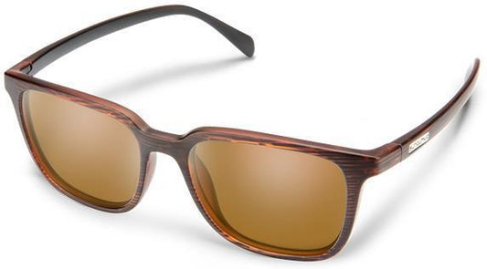 Boundary, Matte Burnished Brown Frame, Polarized Brown Lens - Not Applicable 1