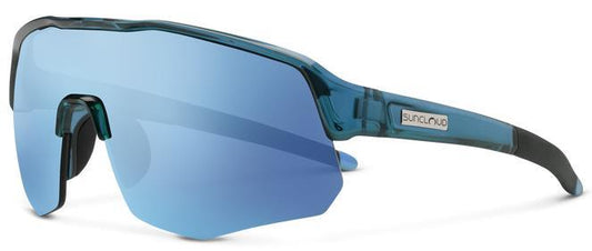 Cadence, Matte Crystal Marine Frame, Polarized Aqua Mirror Lens - Not Applicable 1