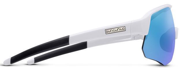 Cadence, White Frame, Polarized Blue Mirror Lens - Not Applicable 2