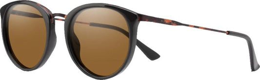 Dana - Black Metal Tortoise Frame, Polarized Brown Lens - not applicable 1