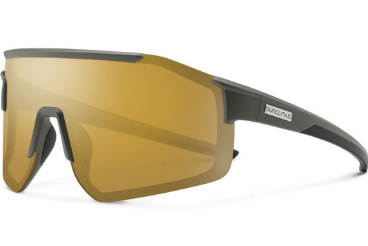 Domain, Matte Olive Frame, Polarized Sienna Mirror Lens - not applicable 1