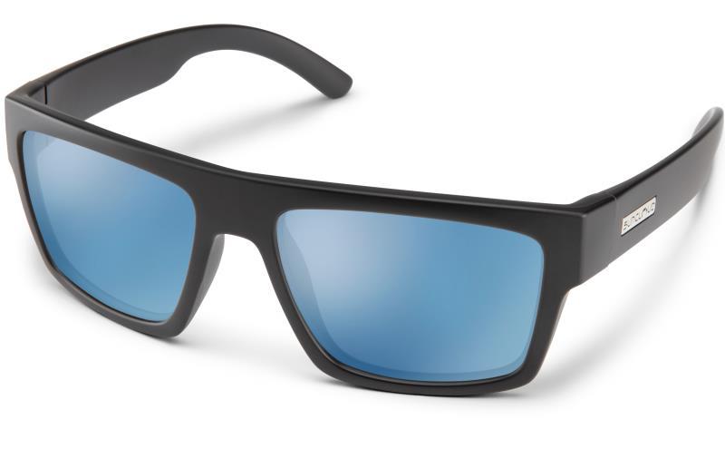 Flatline, Matte Black Frame, Polarized Blue Mirror Lens - not applicable 1
