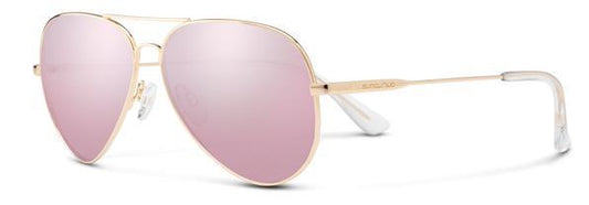 Hard Deck, Rose Gold Frame, Polarized Pink Gold Mirror Lens - Not Applicable 1