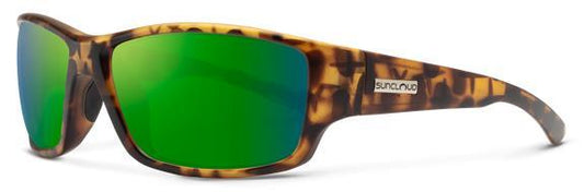 Hull, Matte Tortoise Frame, Polarized Green Mirror Lens - Not Applicable 1