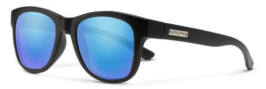 Leeway, Matte Black Frame, Polarized Blue Mirror Lens - Not Applicable 1
