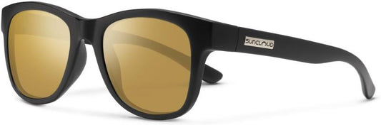 Leeway - Matte Black Frame, Polarized Sienna Mirror Lens - not applicable 1