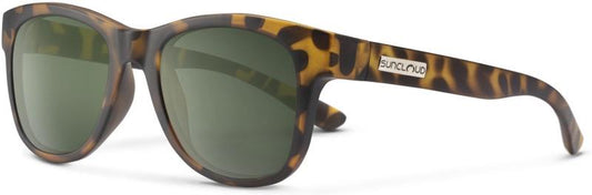 Leeway - Matte Yellow Tortoise Frame, Polarized Gray Green Lens - not applicable 1