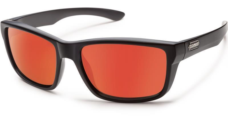 Mayor, Matte Black Frame, Polarized Red Mirror Lens - Not Applicable 1